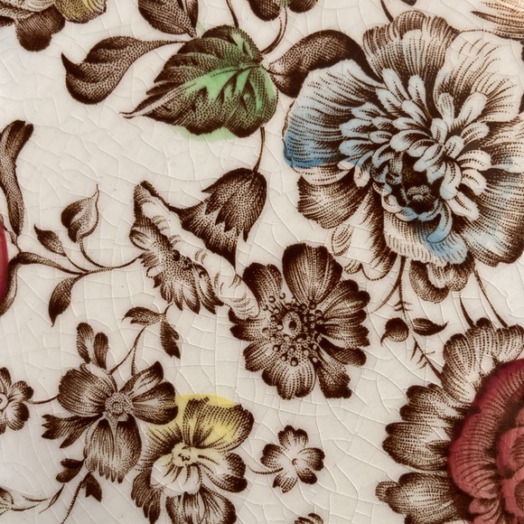 Staffordshire Bouquet Replacement 10” dinnerware.Made in England.Dishwasher safe - Picture 8 of 12